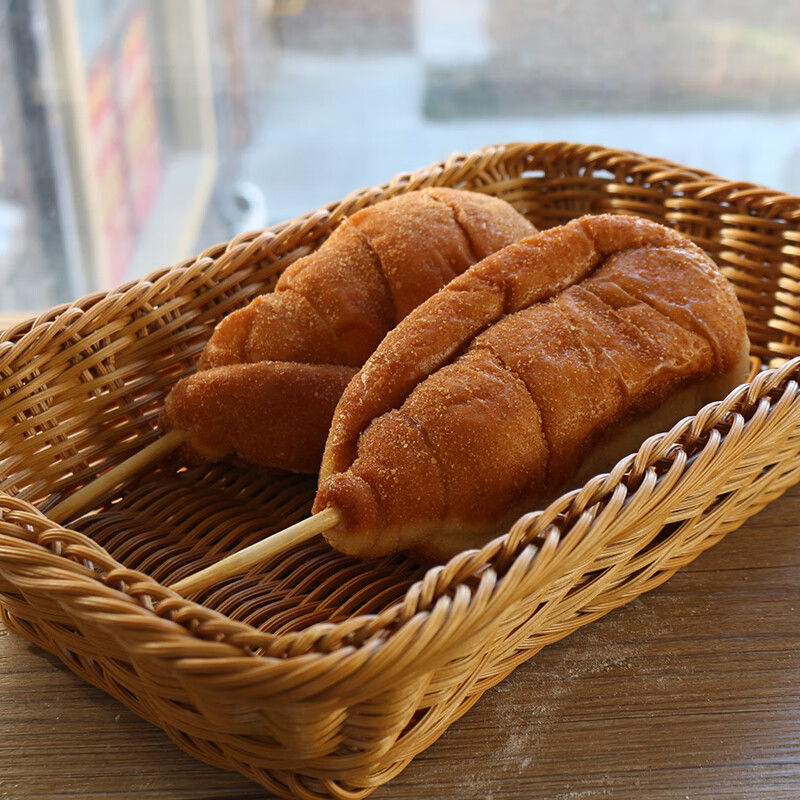 东北老式鸡腿汉堡热狗豆沙面包鸡腿面包早餐零食糕点280克/袋hxm8662