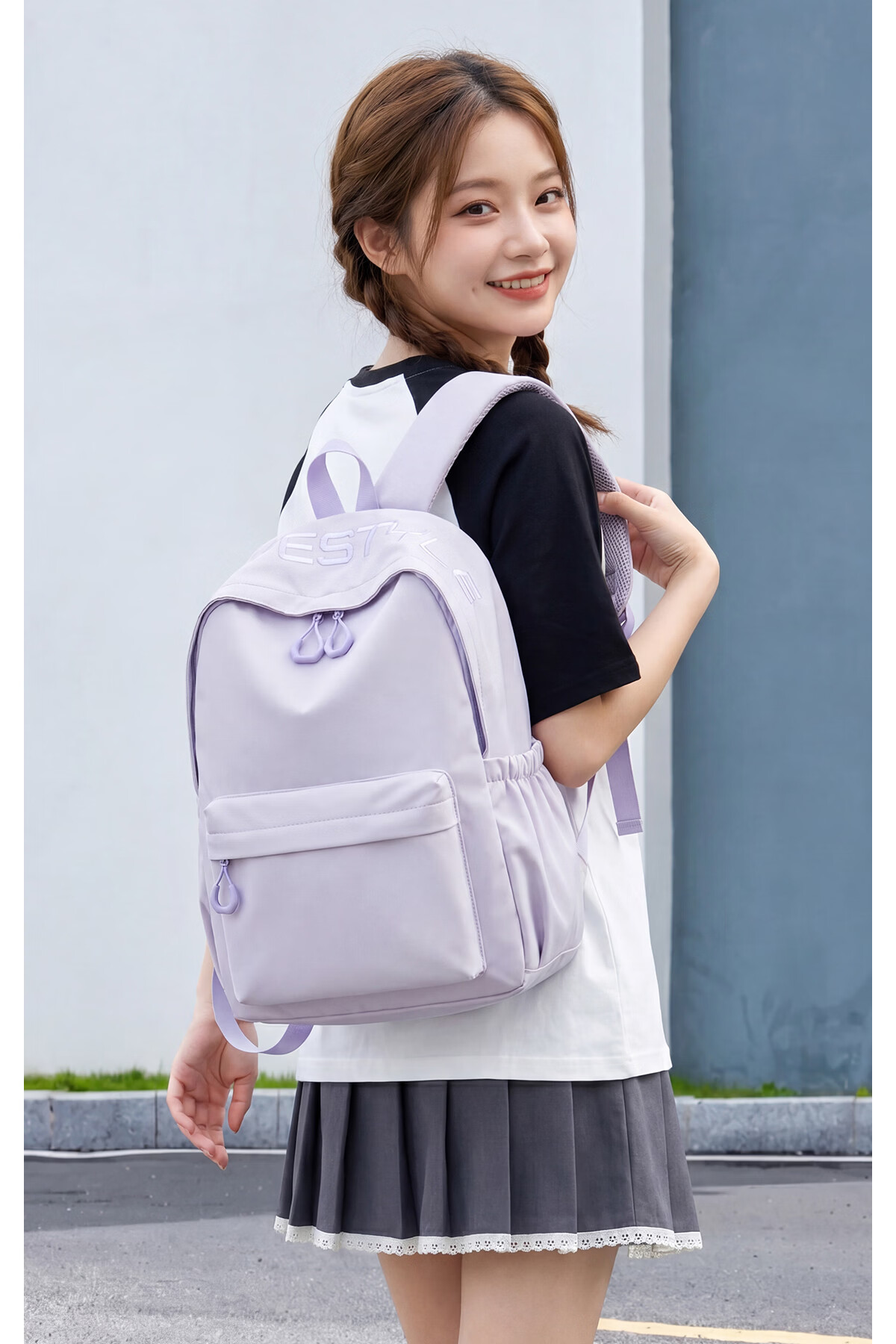 361° Women's Backpack 2026 New Fashion High-Value Stylish Large Capacity Travel Shoulder Bag for Middle School, High School, and College Students 3