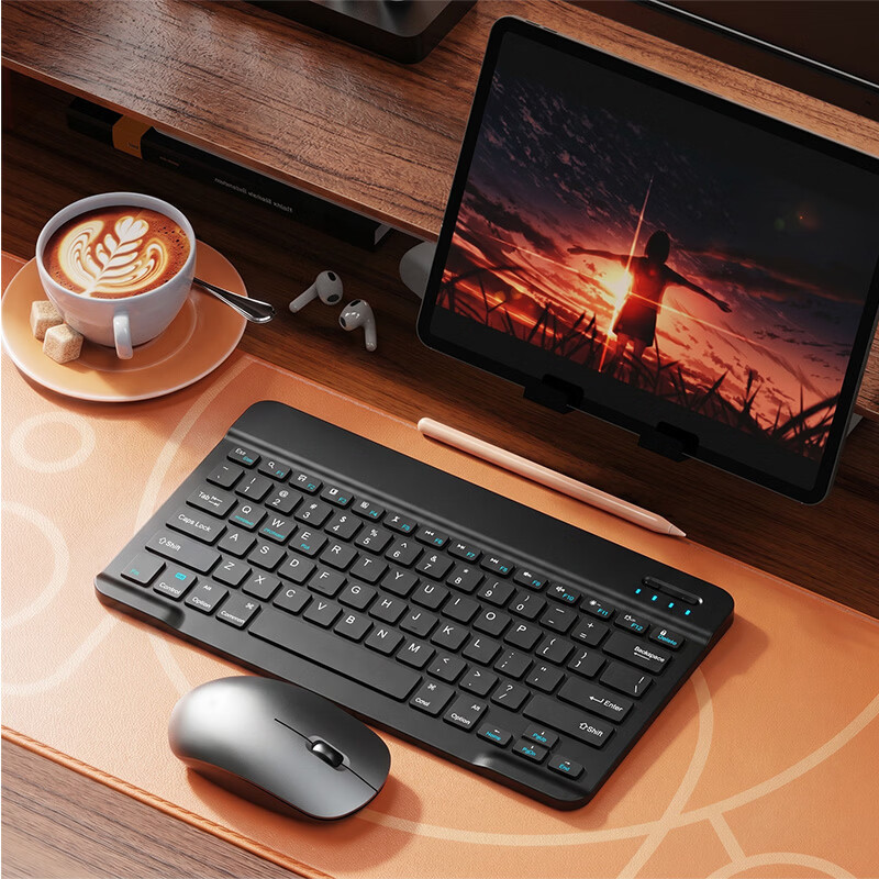 Dere 12.4-inch Tablet Bluetooth Keyboard 2