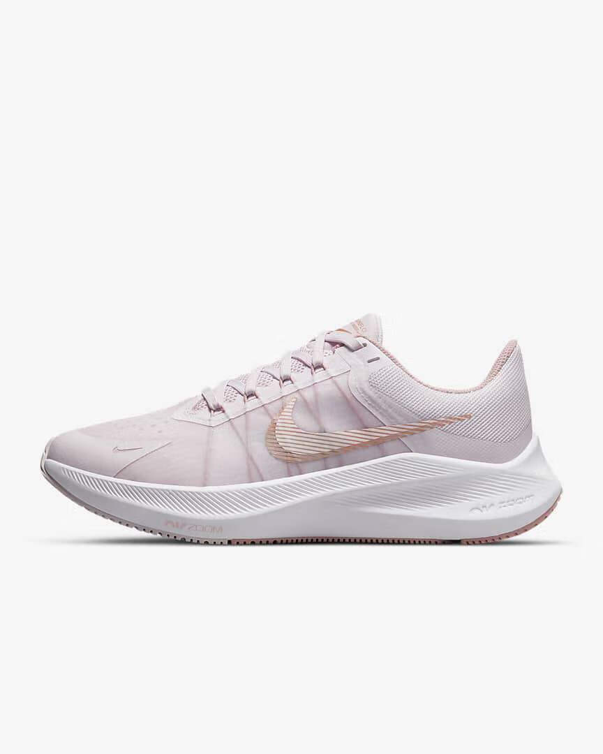 耐克(nike)zoom登月8代黑金网面透气跑鞋男鞋休闲运动女轻便秋冬cw3