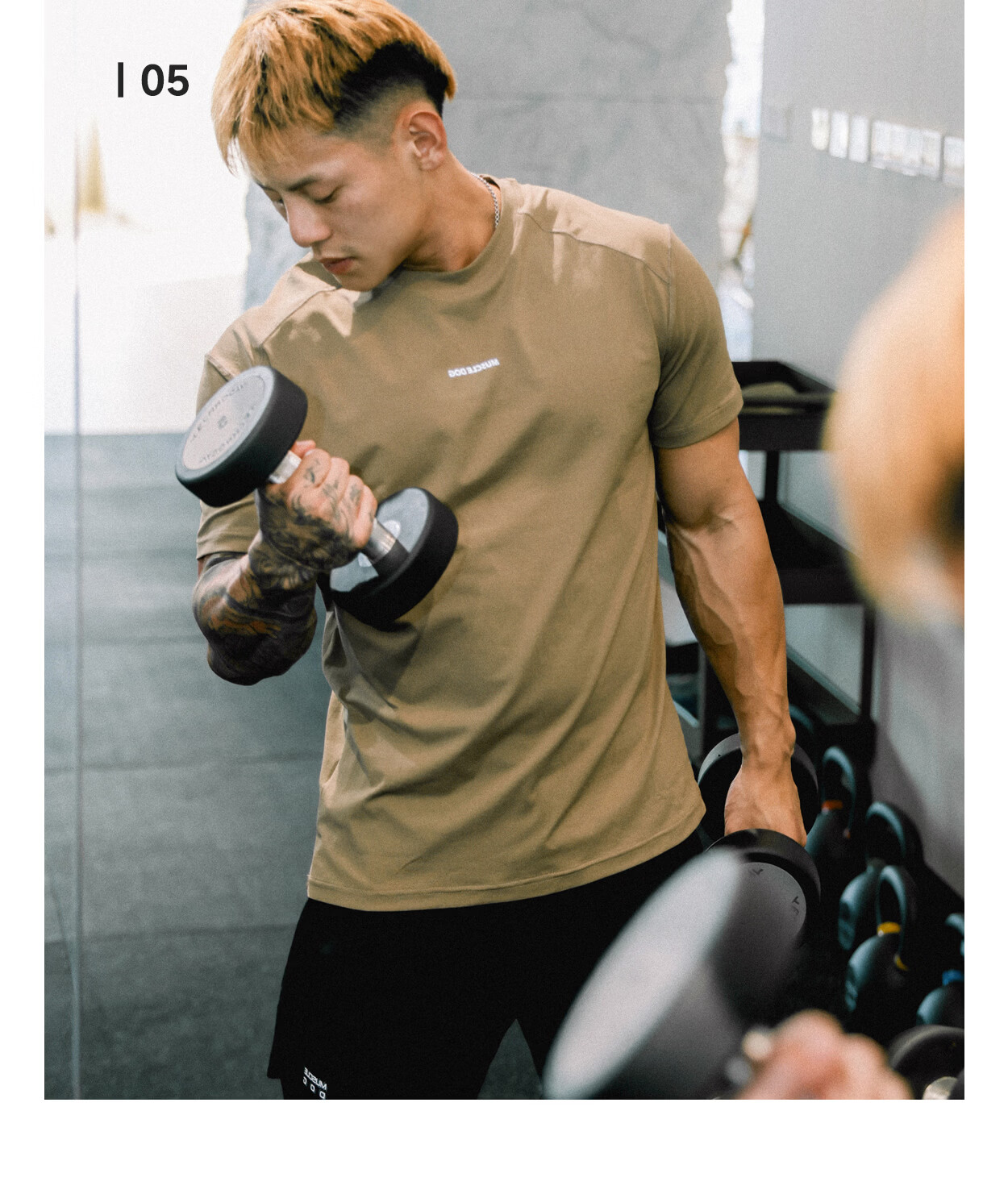 MUSCLE DOG Muscle Dog [Body Sensation Boost T-Shirt] 2026 New Quick-Dry Antibacterial Short Sleeve T-Shirt for Men Sports Training Fitness Top 11