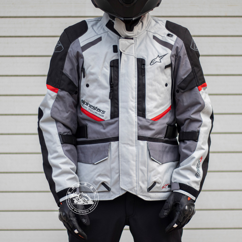 a星andes v3摩托车拉力骑行服本田非双摩旅透气防水防摔机车服男 黑色