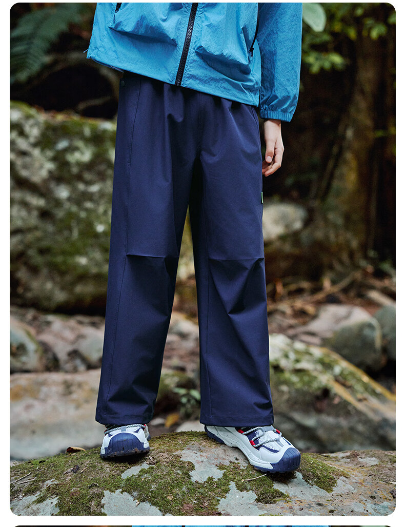 TOREAD [Xingye] Children's Pants Boys Girls Big Kids Autumn Winter Casual Trendy Sports Cargo Pants Cang Green 120 18