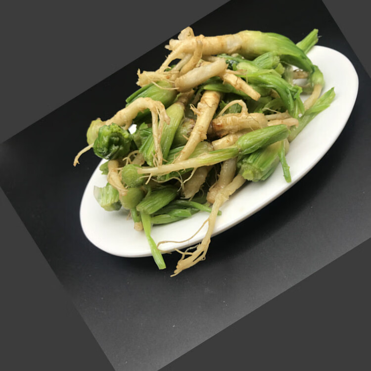 东北延边朝鲜族手工香菜根泡菜咸菜散装袋装每份250克 份250克【图片