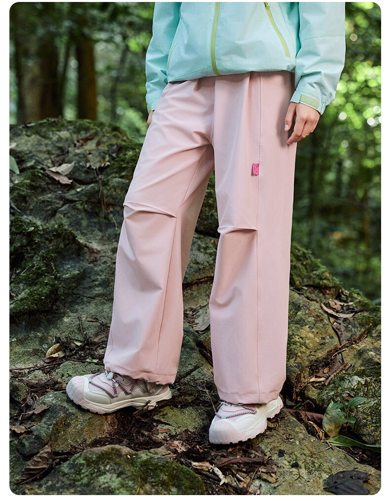 TOREAD [Xingye] Children's Pants Boys Girls Big Kids Autumn Winter Casual Trendy Sports Cargo Pants Cang Green 120 31