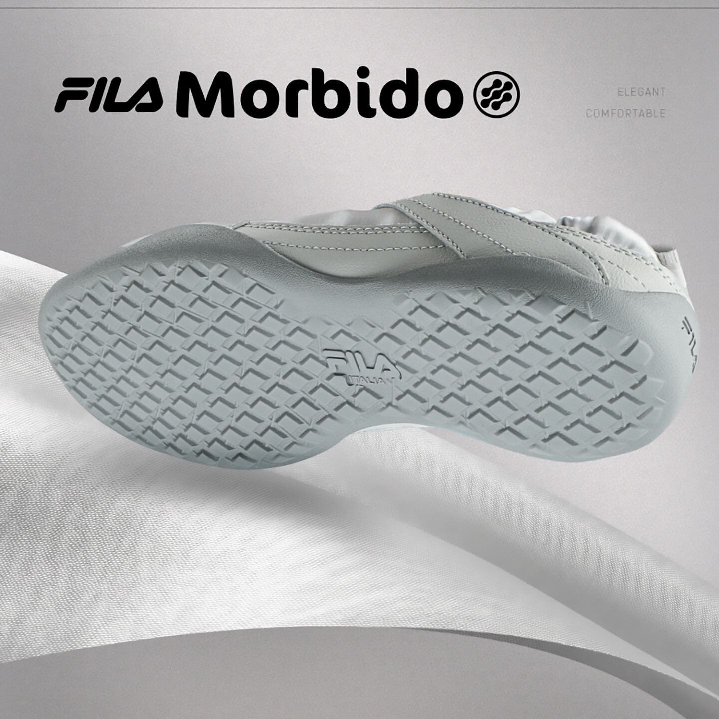 FILA Ballet Shoes Korean Style Sports Luxury Ballet Flats Women's New Football Training Shoes 17
