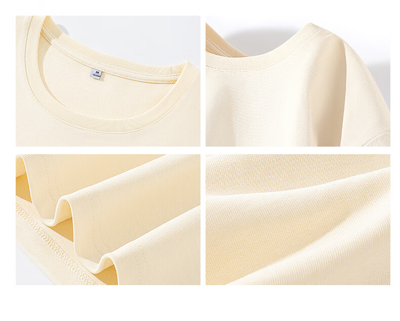 TonLion Women's Short Sleeve T-Shirt Summer Cotton Simple Korean Style Trendy Casual Loose Fit Basic Round Neck Tee 7