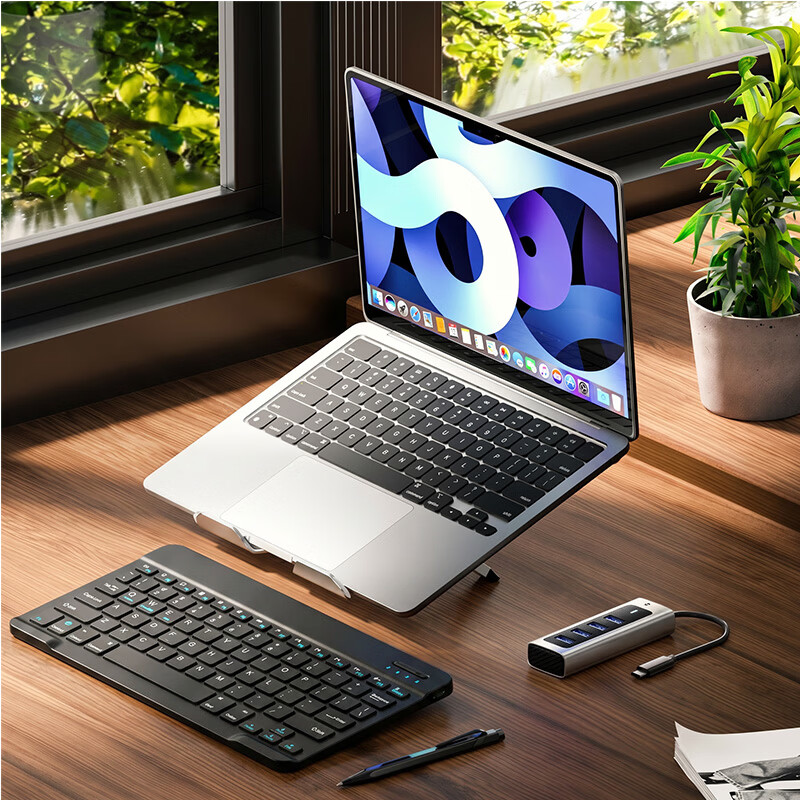 Dere 12.4-inch Tablet Bluetooth Keyboard 5