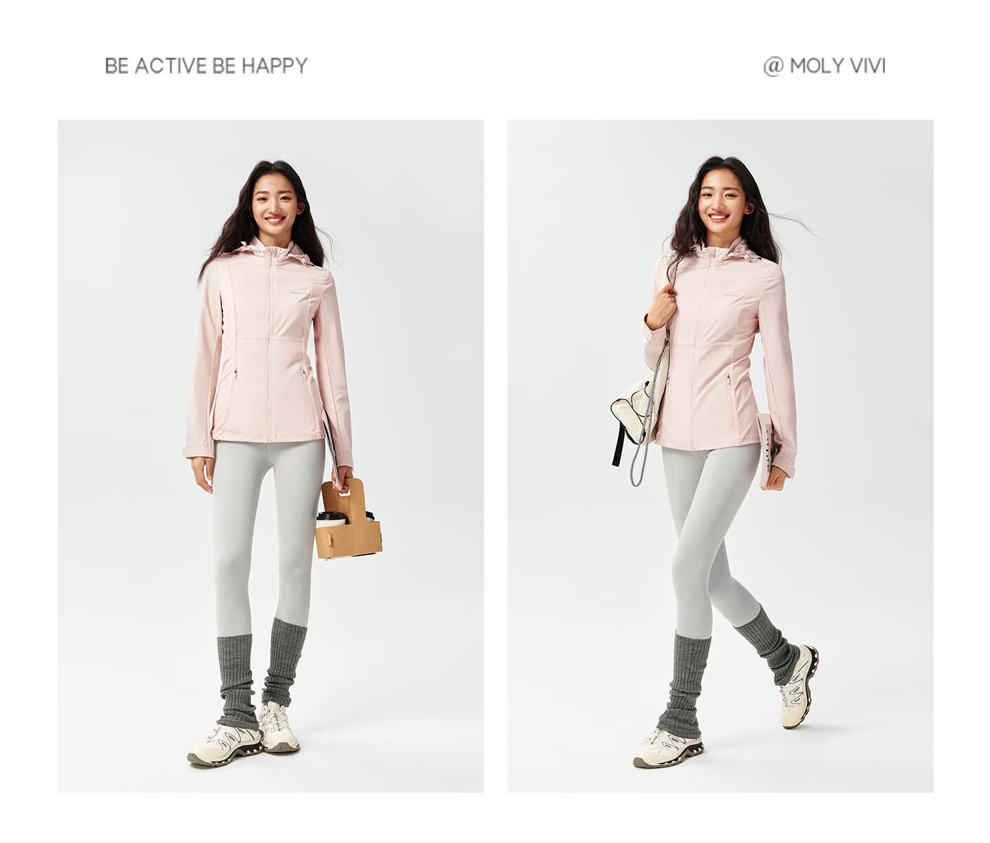MOLY VIVI [Same As Pangdonglai] Lightweight Wind Basic Slim Sun Protection Jacket for Women, Summer Sun Protection Coat, Magic Vivy 28