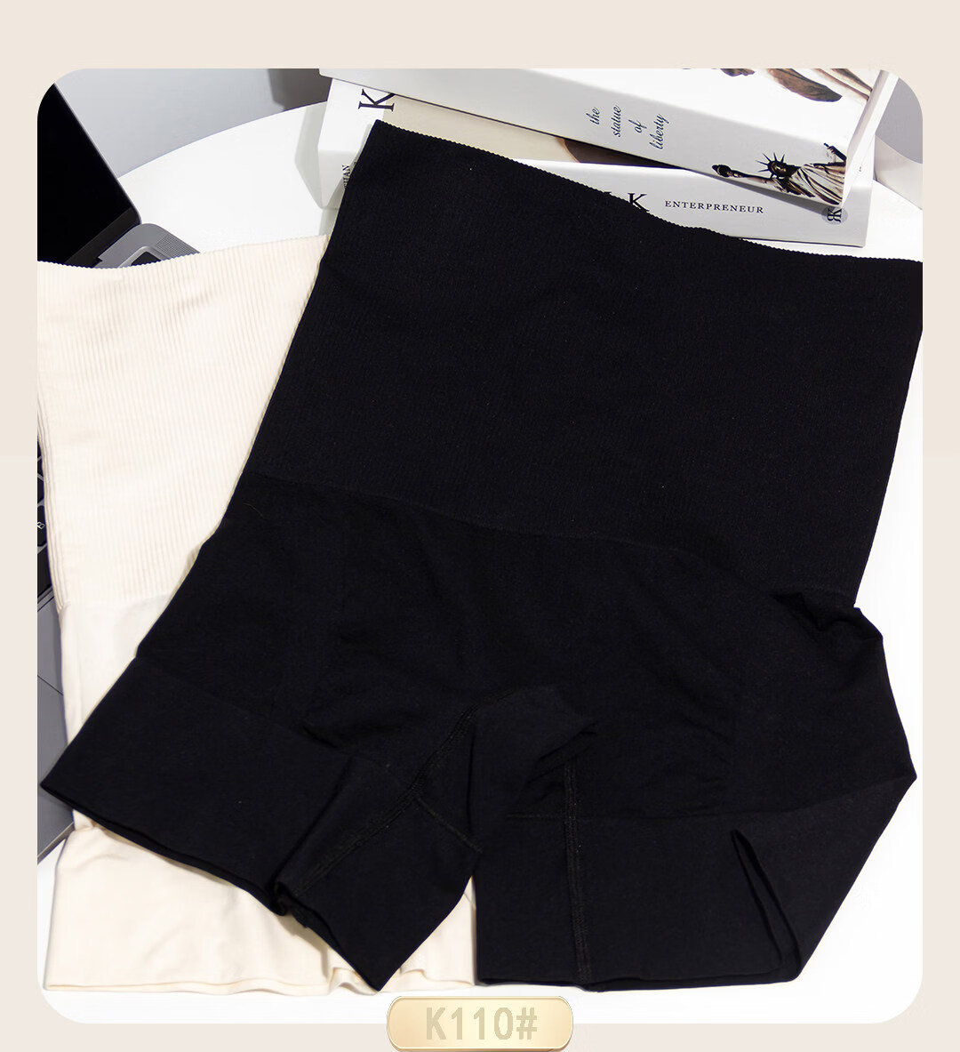 Herbal Original High-Waist Tummy Control Women's Underwear Strong Abdomen Shaping Postpartum Seamless Shaping Hip-Lifting Panties for Wedding Dress and Qipao 8