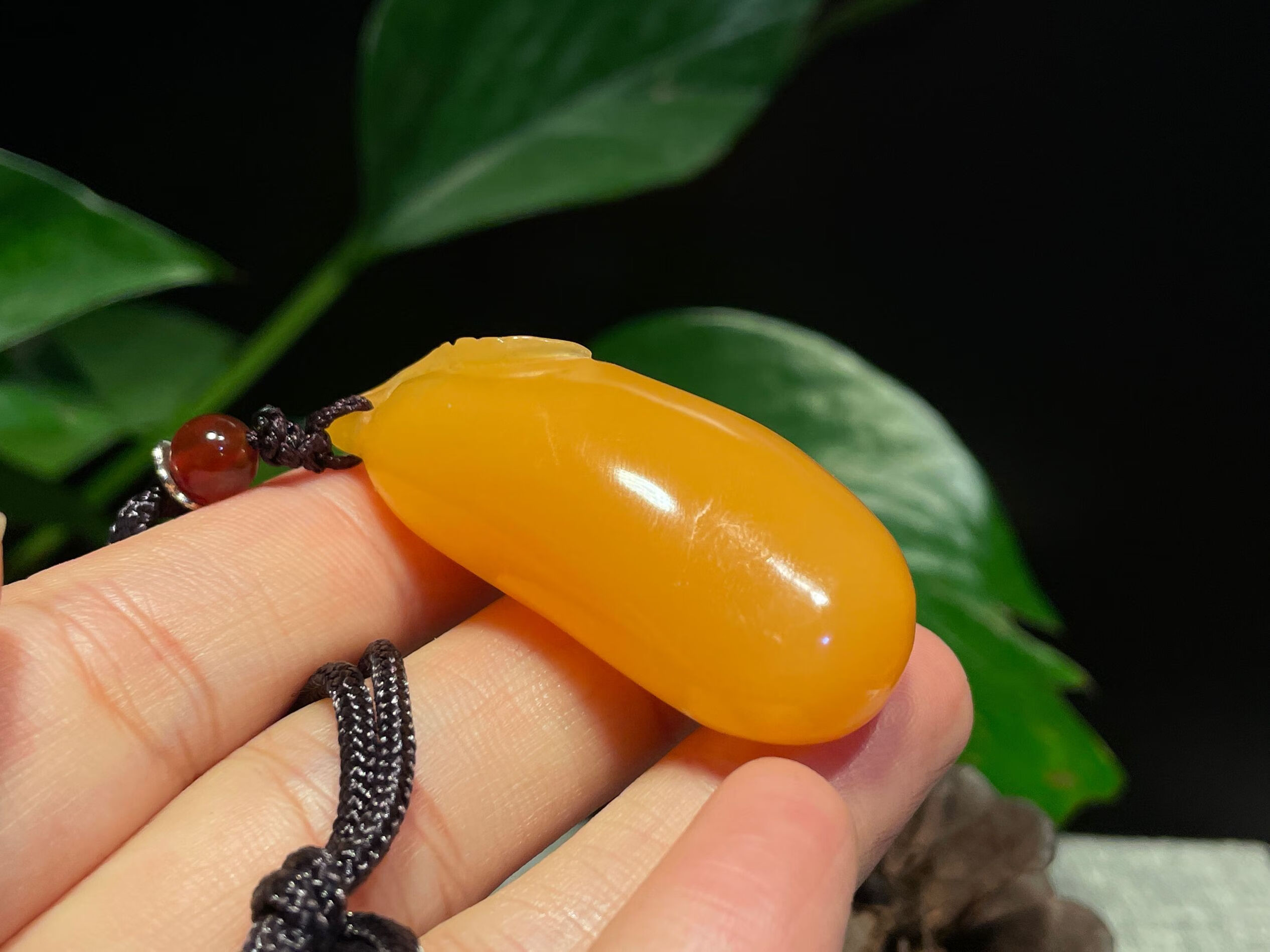 正宗印尼金田黄冻石 古兽手把件寿山精品工艺 金石篆刻【图片 价格