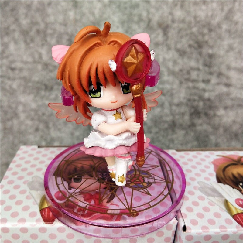 手办百变小樱 迷你世界盲盒百变小樱甜甜圈人物桌面摆件公仔盒蛋节日