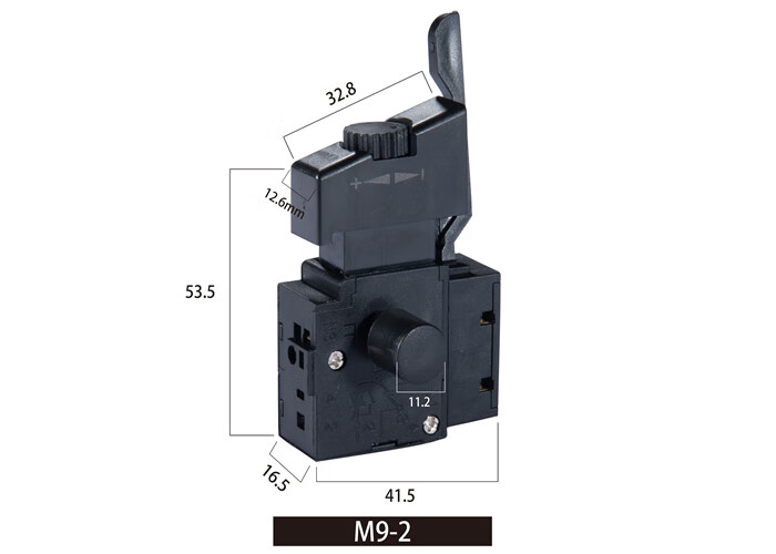 百款通用电动工具开关手电钻冲击钻水钻电锤调速正反转无极变速 m9-1