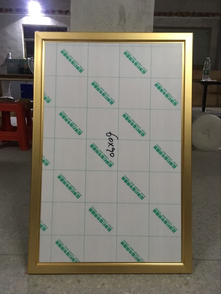 室内led开启式灯箱定做饭店价目表服装店手机店灯箱广告招牌 金色 50*