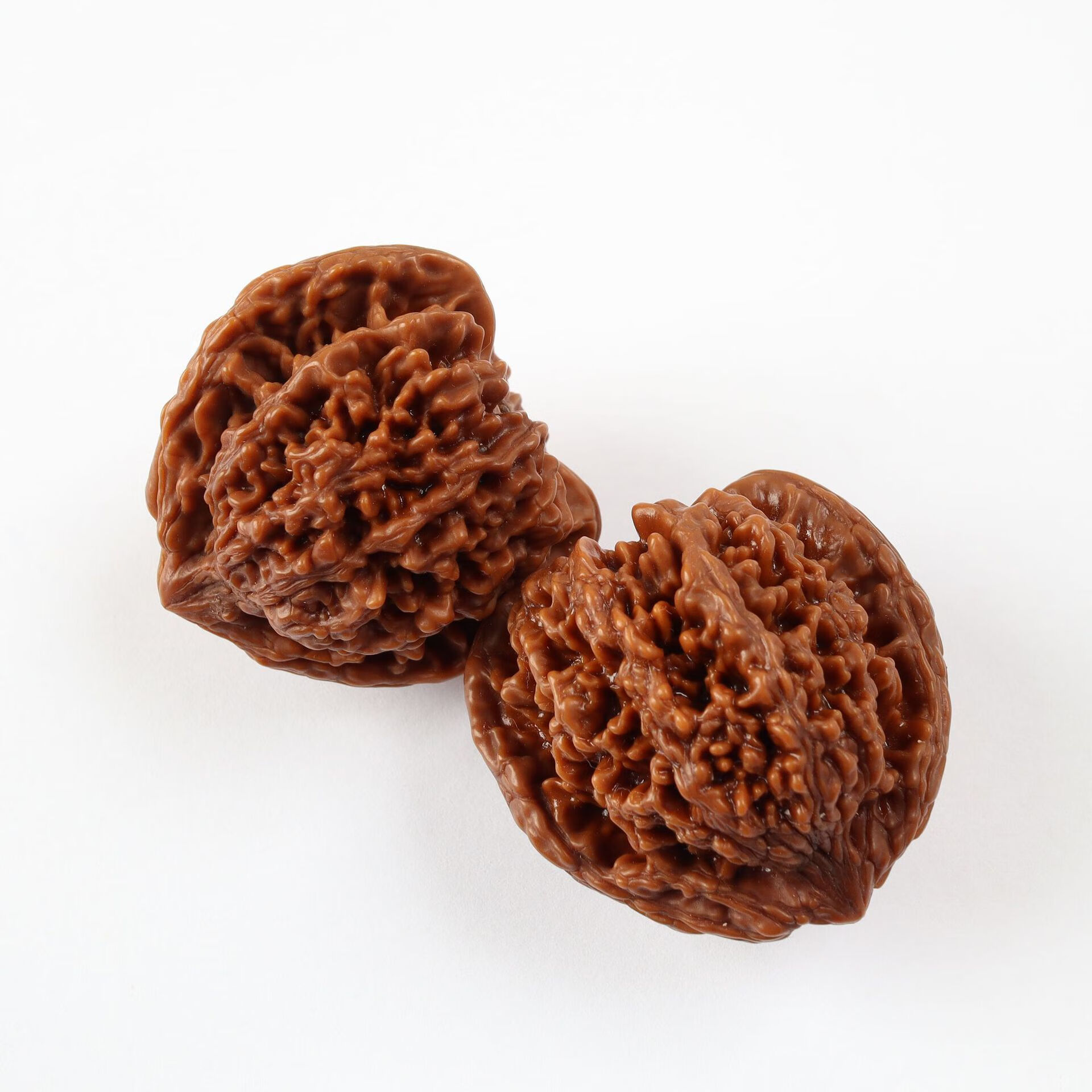 檀源祥 文玩核桃四座楼狮子头蟠龙纹古玩核桃精品一对 一件zclq17