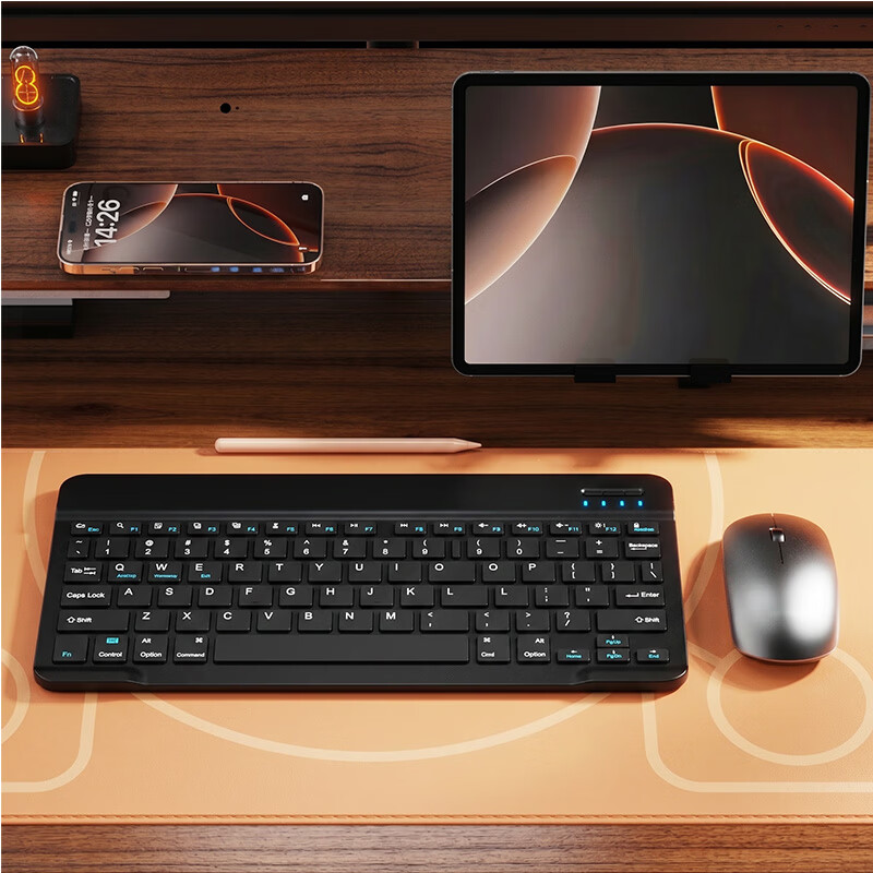 Dere 12.4-inch Tablet Bluetooth Keyboard 6