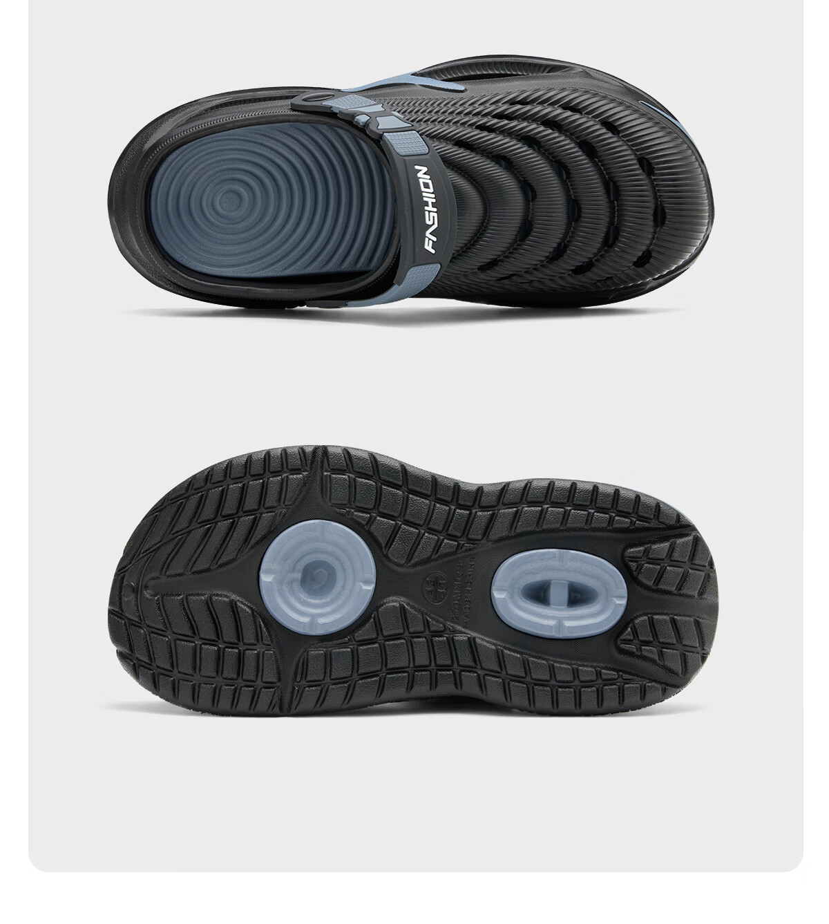 Runrou Surgical Room Men's Slippers Summer 2026 New Anti-Slip Outdoor Odor-Resistant Medical Clogs 16