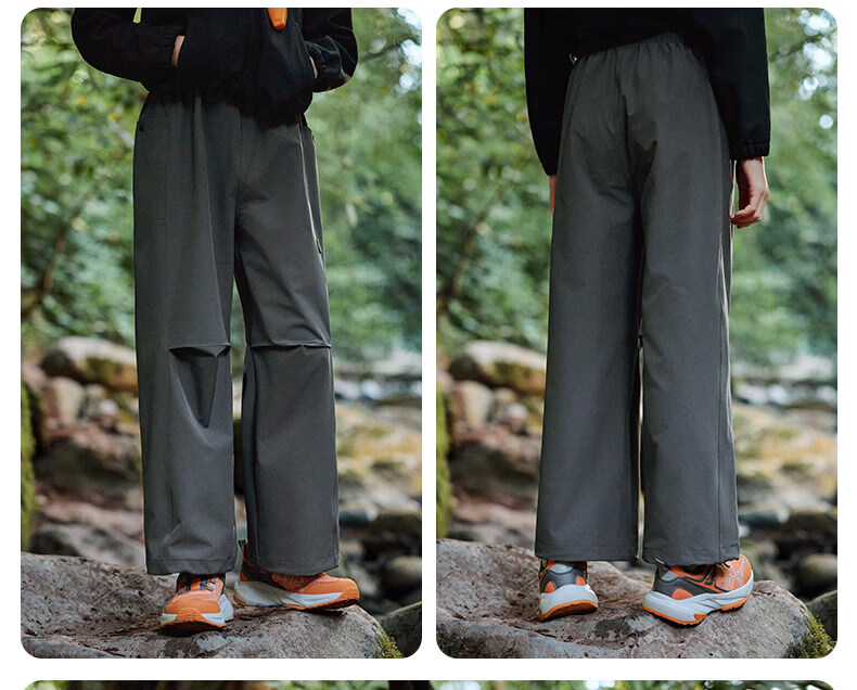 TOREAD [Xingye] Children's Pants Boys Girls Big Kids Autumn Winter Casual Trendy Sports Cargo Pants Cang Green 120 27