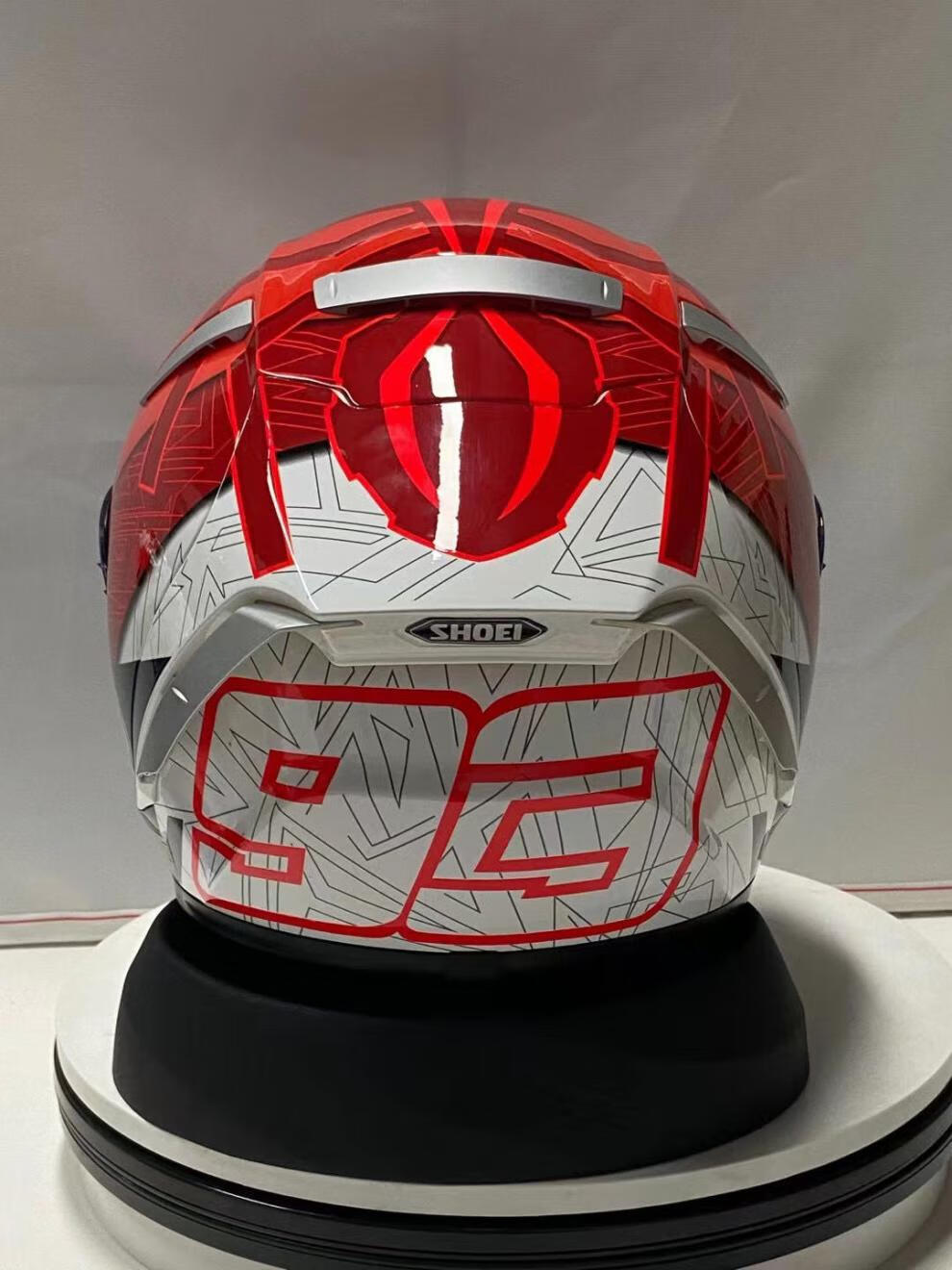 shoei x14 红蚂蚁二代 头盔机车摩托全盔男女休一防摔街道骑行 m码