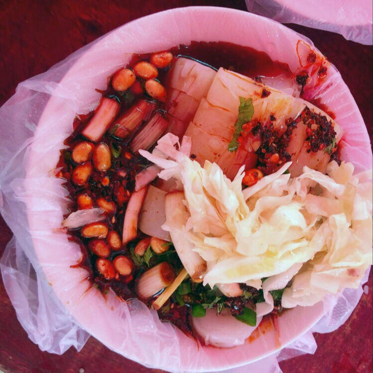 贵州特色特产威宁卷粉米皮凉皮 2斤豌豆凉粉甜荞凉粉 卷粉4斤【图片