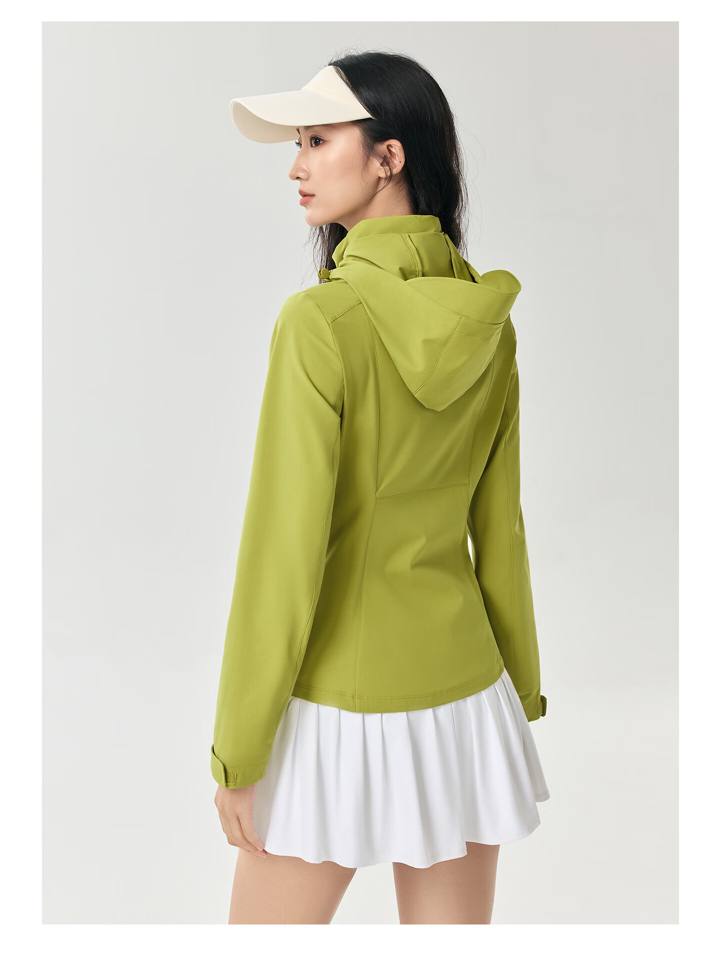 MOLY VIVI [Same As Pangdonglai] Lightweight Wind Basic Slim Sun Protection Jacket for Women, Summer Sun Protection Coat, Magic Vivy 35