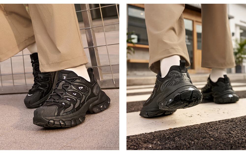 FILA Official Men's Shoes TRUFFLE 2 Dad Shoes, 2026 Autumn New Style Mushroom Shoes 2nd Generation Casual Shoes 5