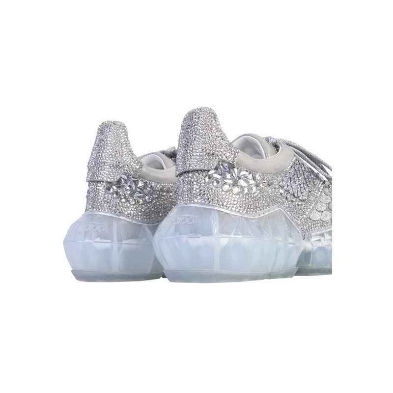周仰杰jimmy choo 运动休闲鞋女士奢侈品diamond/f钻石水晶休闲运动鞋