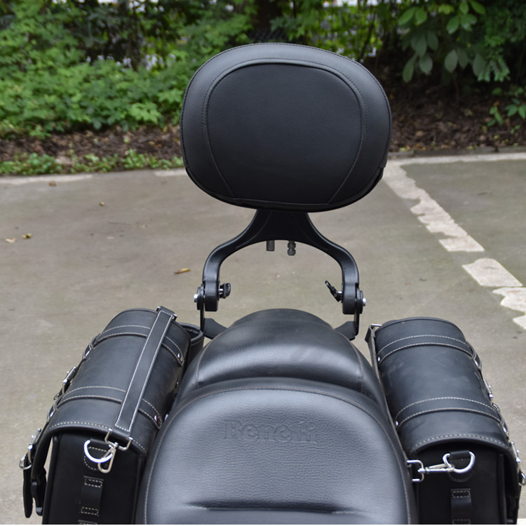 贝纳利502c折叠靠背eoko多功能适用502c龙嘉v霸途gv300后货架司机后座