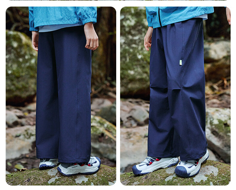 TOREAD [Xingye] Children's Pants Boys Girls Big Kids Autumn Winter Casual Trendy Sports Cargo Pants Cang Green 120 17