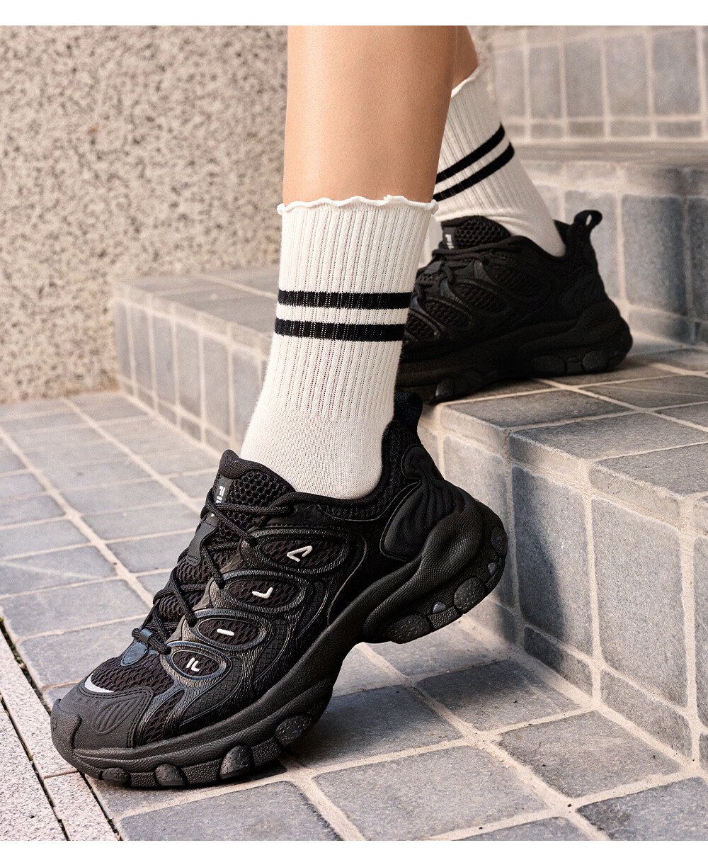 FILA Official Women's Shoes TRUFFLE 2 Dad Shoes, 2026 Autumn New Mushroom Shoes 2nd Generation Casual Shoes 24