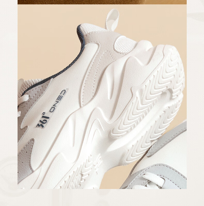 361° Yunjuan Men's Casual Sports Shoes Trendy Versatile Waterproof Non-slip Durable 672636704-2 13
