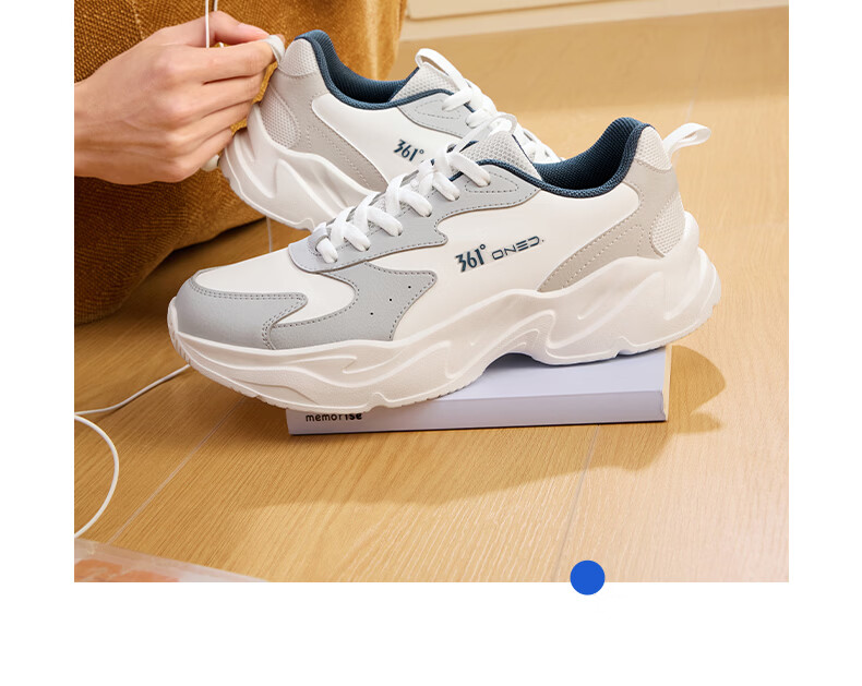 361° Yunjuan Men's Casual Sports Shoes Trendy Versatile Waterproof Non-slip Durable 672636704-2 7