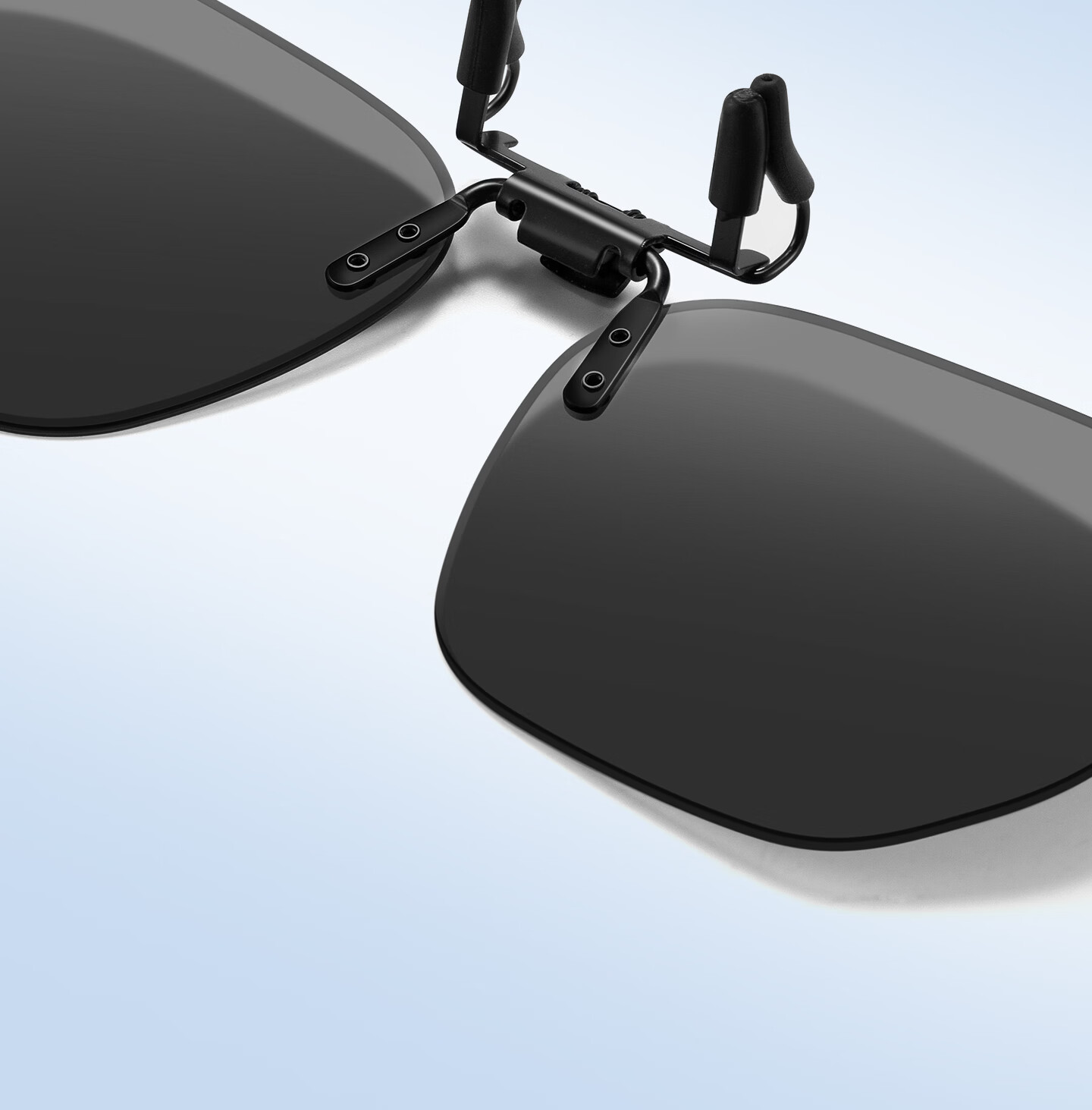 CAPONI Polarized Clip-On Sunglasses for Men, Prescription Compatible, Anti-Glare, UV Protection, Driving Sunglasses 27