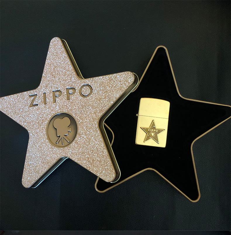 美国原装打火机zippo正版2001年星光大道好莱坞大道珍藏限量2001年