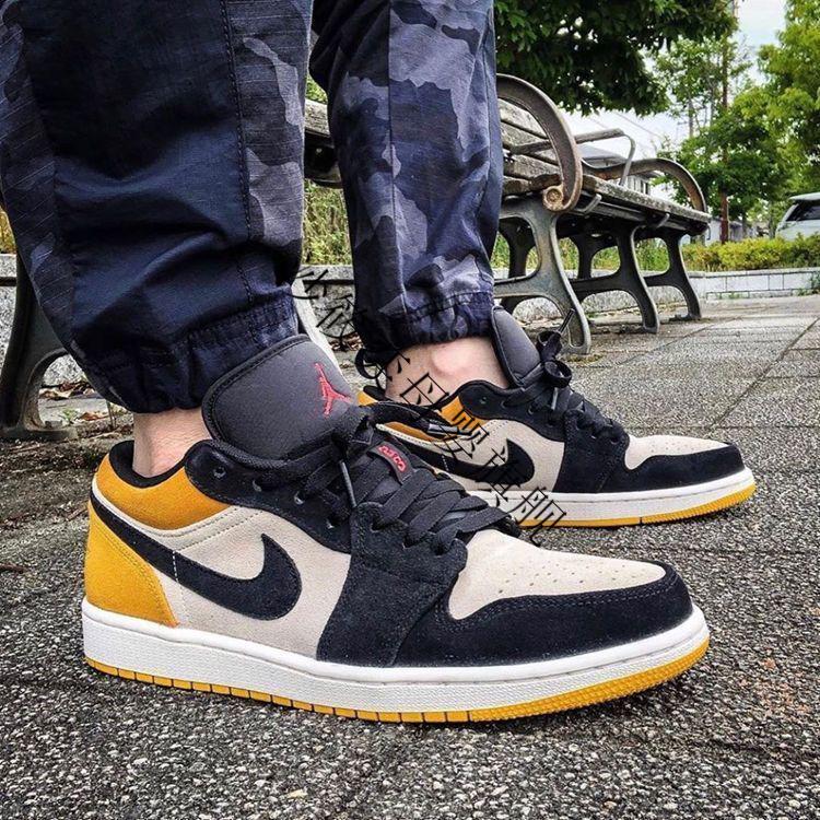 aj1低帮男板鞋aj1低帮女鞋百搭学生运动鞋low倒钩北卡蓝郭艾伦鞋 a