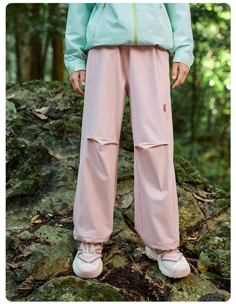 TOREAD [Xingye] Children's Pants Boys Girls Big Kids Autumn Winter Casual Trendy Sports Cargo Pants Cang Green 120 33