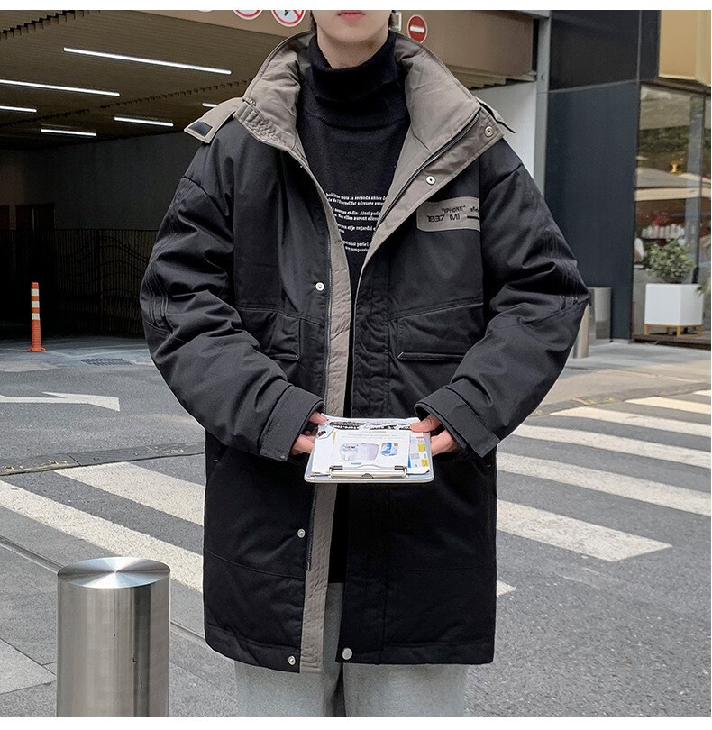 迈格迪(maigedi)罗宾汉羽绒服魔古写生品牌男装kikc罗宾汉羽绒服2022