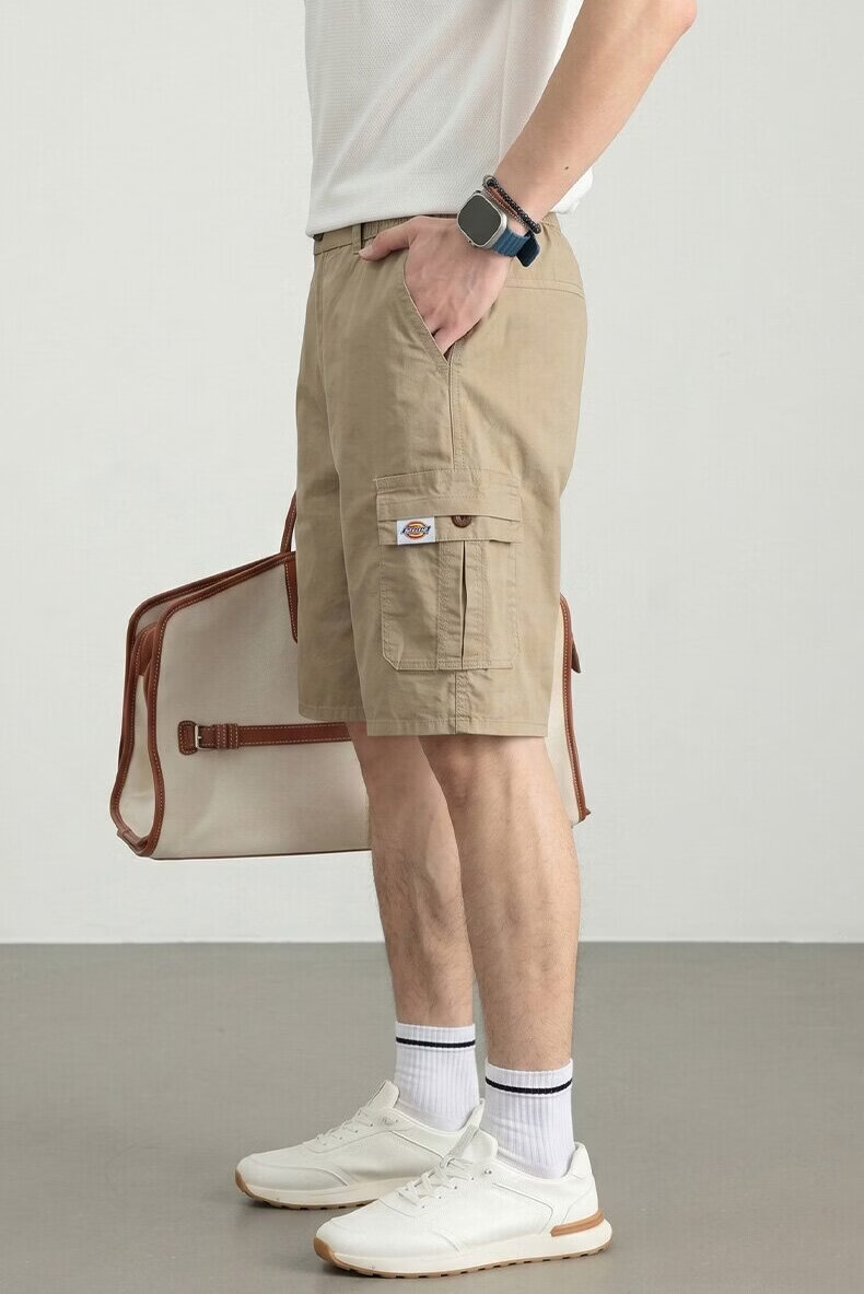 Dickies Men's Cotton Five-Point Shorts Summer New Beach Pants American Trendy Casual Workwear Shorts 7