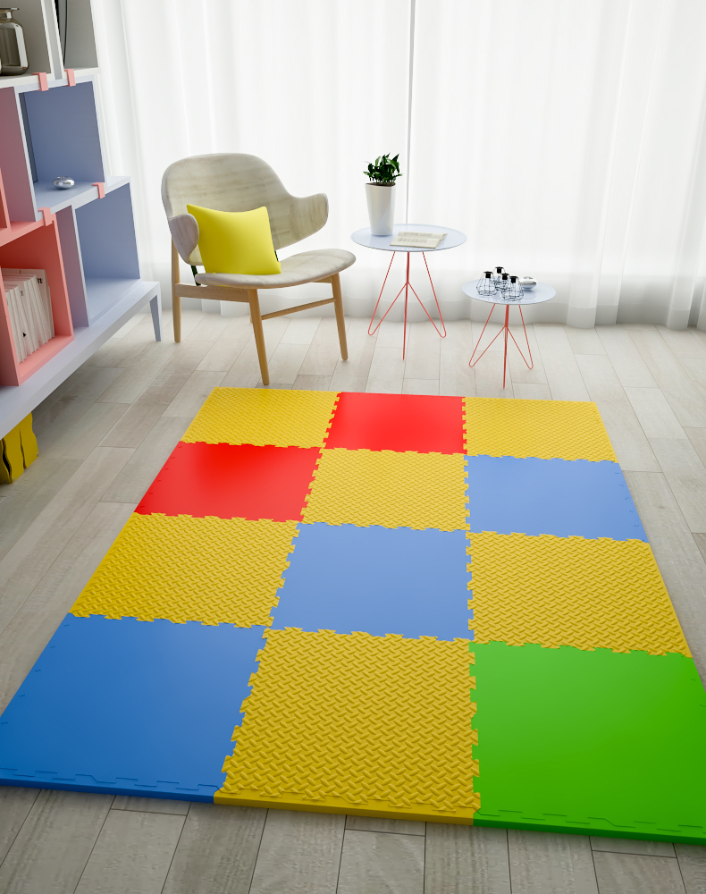 泡沫地垫拼接 家用垫子拼图爬行垫儿童爬爬垫加厚卧室地板垫泡沫垫