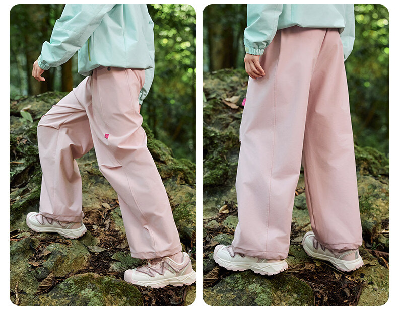 TOREAD [Xingye] Children's Pants Boys Girls Big Kids Autumn Winter Casual Trendy Sports Cargo Pants Cang Green 120 32
