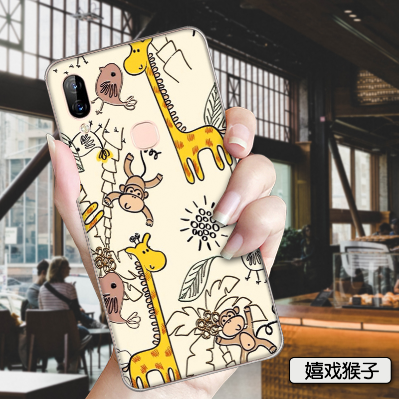 联想s5pro手机壳l58041男女款卡通小动物可爱边防摔浮雕保护套时尚