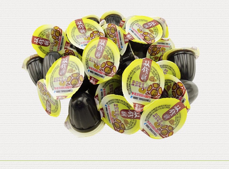 双钱牌龟苓膏1500g多种口味可选散装称果冻布丁啫喱杯原味