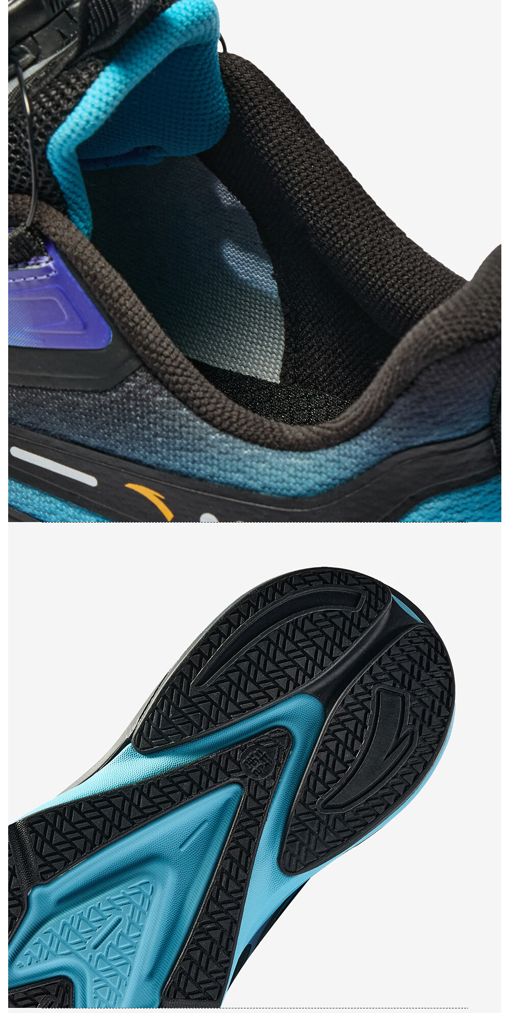 ANTA Children's Shoes, Boys' Sports Shoes, Chihuan Running Shoes, 2026 Autumn Mesh Breathable Youth Running Shoes 23