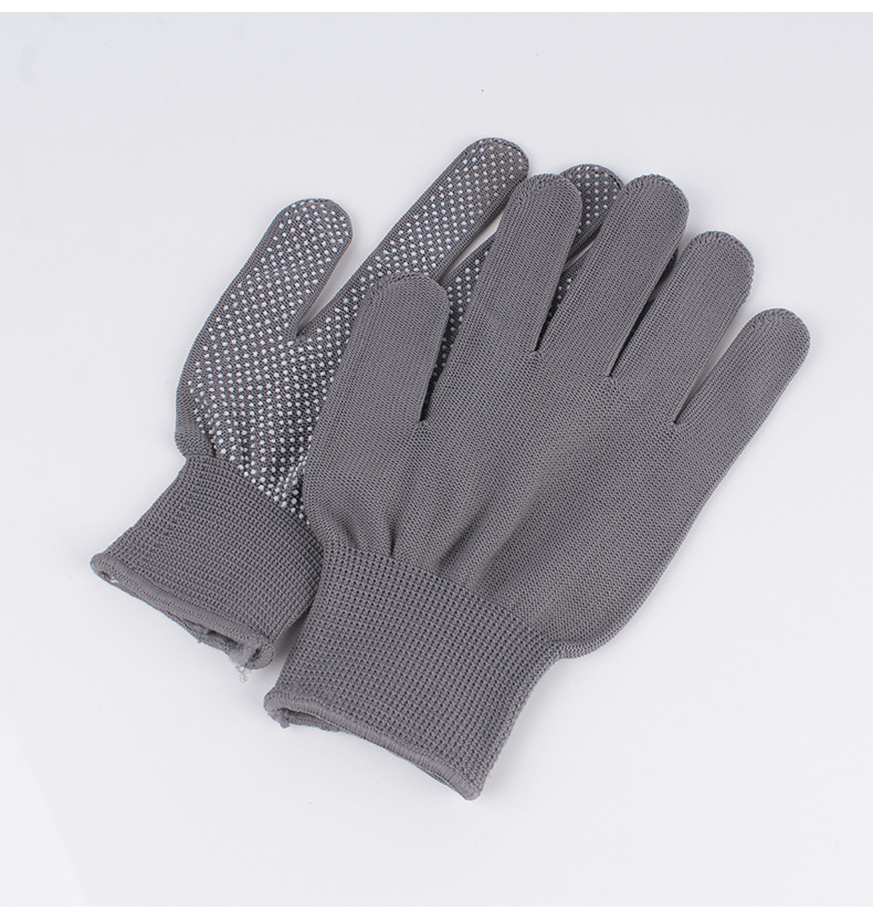 朵芮蜜园艺劳保手套点胶耐磨防滑工作防护工地干活劳动手套浸胶手套薄