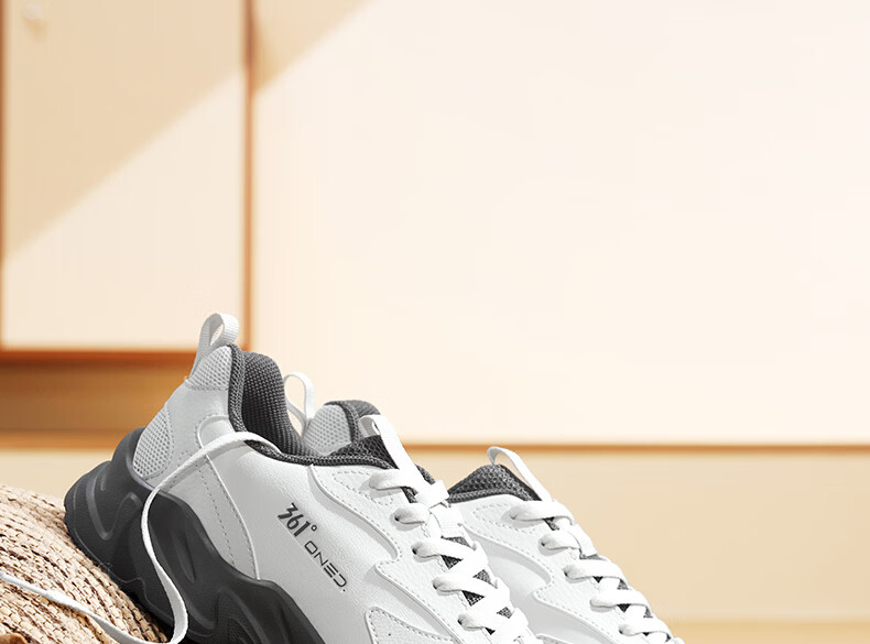 361° Yunjuan Men's Casual Sports Shoes Trendy Versatile Waterproof Non-slip Durable 672636704-2 33