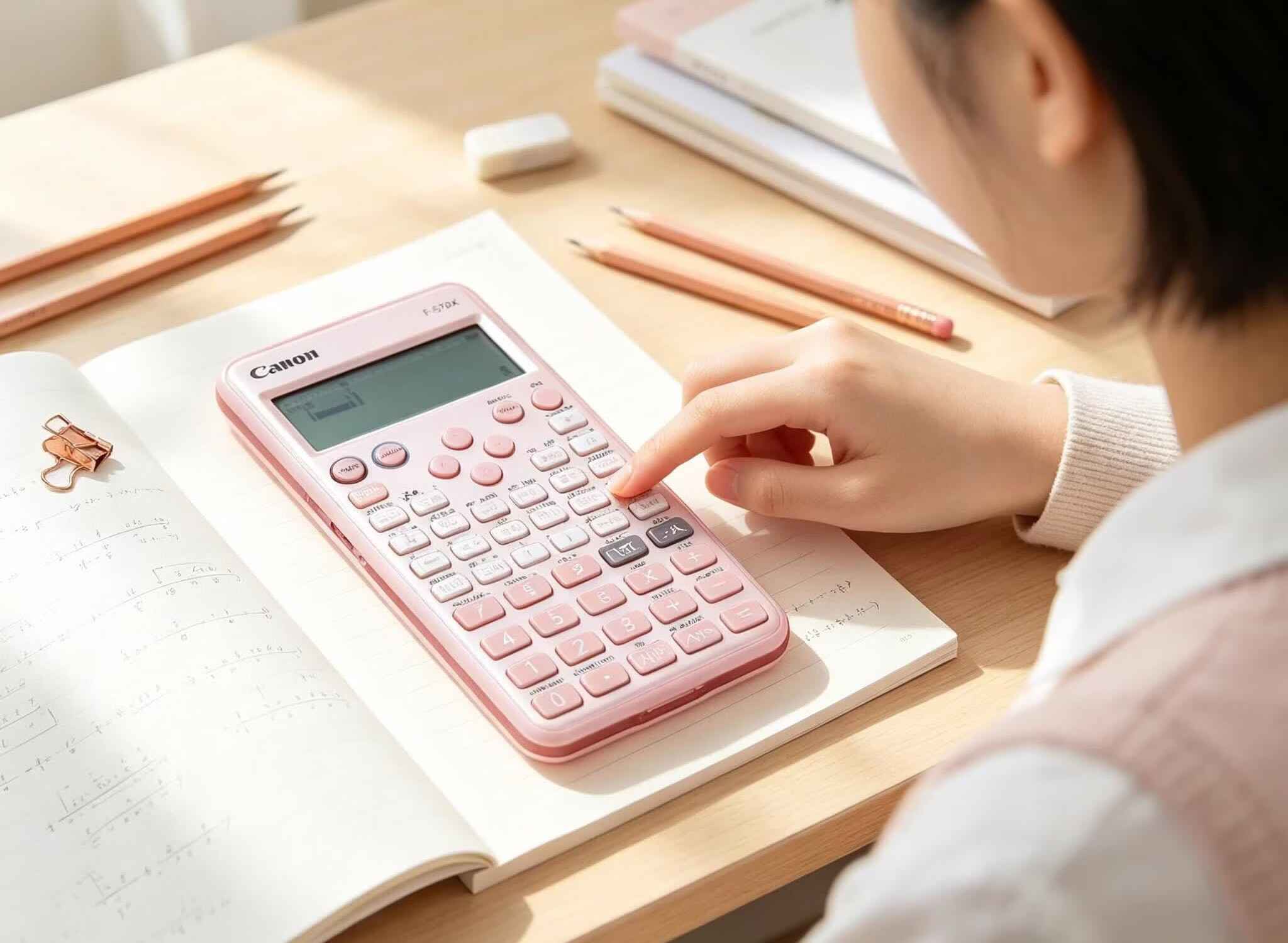 Canon 2026 Star Black Scientific Calculator Multifunctional Graphing Calculator for High School and University Students Exams and Competitions Model 999 8