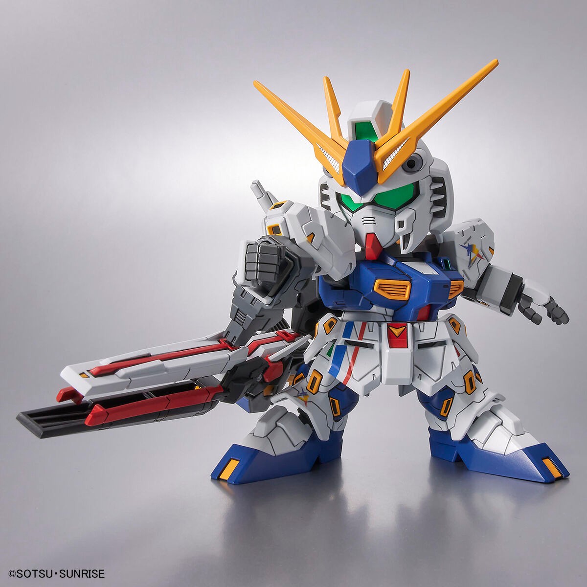 万代(bandai)同款sd 福冈牛高达 rx-93ff ν高达gundam q版 哈罗 全新