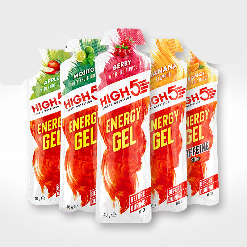 high5运动能量胶23ml马拉松能量棒骑行越野跑跑步能量给莫吉托鸡尾酒