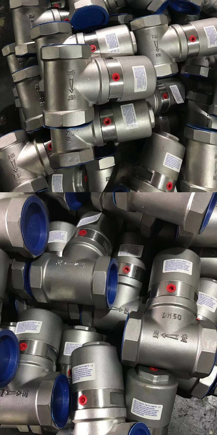 自动洒水车改装气动切断阀304不锈钢 气动球阀开关干燥机水阀dn50 dn