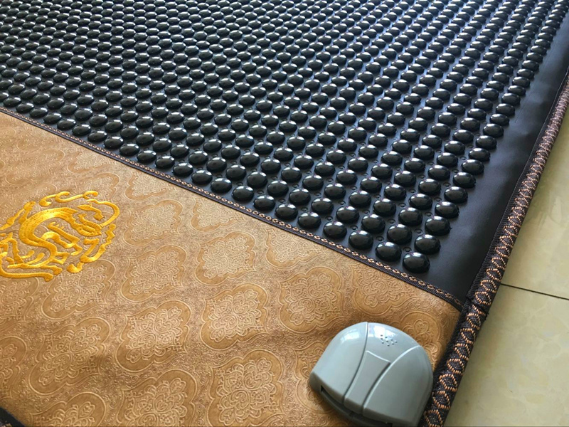 玉石床垫双温双控 韩国锗石玉石双温双控远理疗托玛琳保健磁疗款床垫